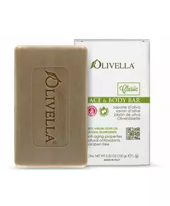 Olivella Classic Bar für Gesicht und Körper 100g