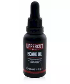 Uppercut Deluxe Huile à barbe Patchouil & Cuir 30 ml