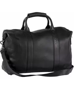 Label.M Grand sac en cuir noir