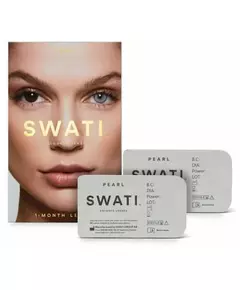 Swati Coloured 1-Month Lenses Pearl 1 Pair