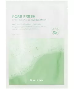 Mizon Pore Fresh Deep Cleansing Bubble Mask 25 g