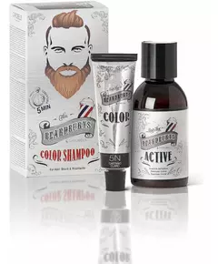 Shampooing couleur Beardburys 5n brun clair