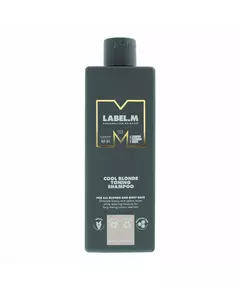 Label.M Cool Blonde Shampooing Pour la neutralisation des tons jaunes, 300 ml