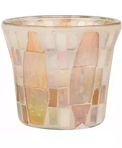 Yankee Candle Porte-Votive Mosaïque Vague d'Or