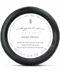 Ayuna Tief reinigende Seife Soap Detox 80g