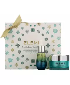 Elemis Pro-Collagen Deep Sea Duo set : Huile Pro-Collagène Marine 15ml + Elemis Pro-Collagène Marine Crème Ultra Riche 30ml + coffret cadeau