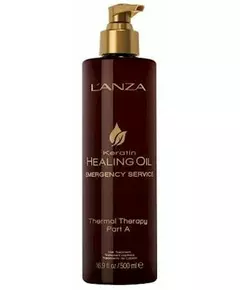 Wärmetherapie (Schritt A) L'ANZA Keratin Heilöl Notdienst Wärmetherapie Teil a 500ml