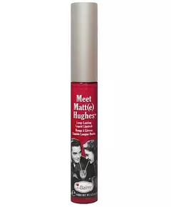 TheBalm Meet Matt(e) Hughes Langanhaltender flüssiger Lippenstift Romantisches Karmin 7.4ml