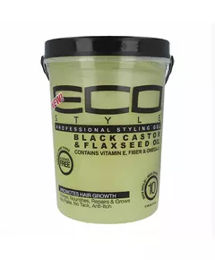 Hairstyling Creme Eco Styler Styling Gel Black Castor (2,36 L)