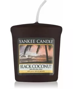 Yankee Candle Classic Votive Bougie Noire à la Noix de Coco 49g