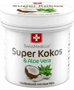 Swiss Medicus Super Kokosnussöl mit Aloe Vera 150ml