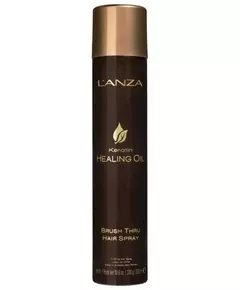 L'ANZA Keratin Healing Oil Brush Thru Hairspray 350 ml