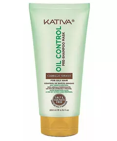 Masque pour cheveux Oil Control Kativa Oil Control (200 ml)