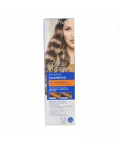 Shampoing Matifiant pour Cheveux Blonds Color Therapy Kativa Color Therapy (250 ml)