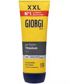 Gel stylisant Giorgi Nº9 Absolute Titanium 240 ml