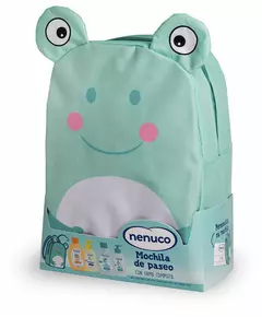 Badeset für Babys Nenuco Mochila Ranita Lote Frosch 4 Stücke