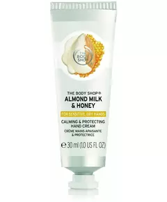 The Body Shop Crème pour les mains au lait d'amande et au miel 30ml