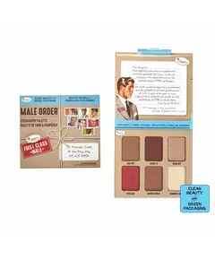 TheBalm Male Order First Class Male palette d'ombres à paupières 13.2g