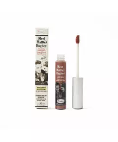 TheBalm Meet Matt(e) Hughes langanhaltender flüssiger Lippenstift Committed Pinky Nude 7,4 ml 