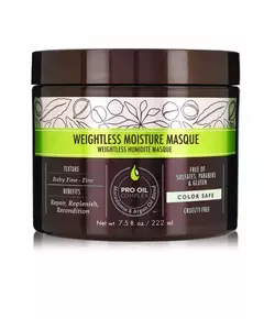 Macadamia Weightless Moisture Masque 222 ml