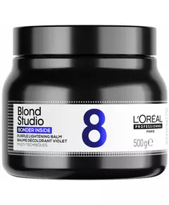 L'Oréal Professionnel Blond Studio 500 g Aufhellender Veilchenbalsam