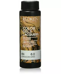 REDKEN Color Gel Lacke #6N-marokkanischer Sand 60 ml x 3 Stück