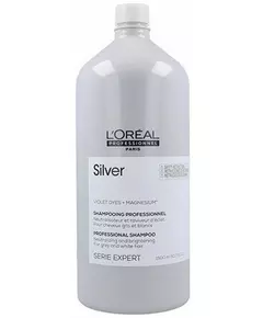 L'Oréal Professionnel Silver Shampooing pour cheveux clairs/gris 1500 ml