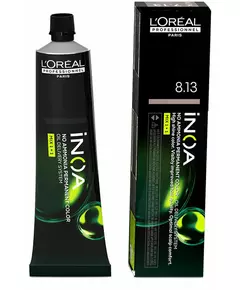 L'Oréal Professionnel Inoa Ammoniakfreie oxidierende Haarfarbe L'Oréal Professionnel Inoa Farbton #8,13 60g