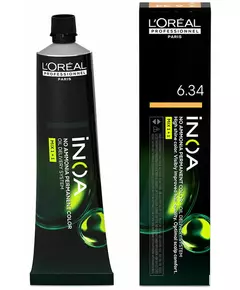 L'Oréal Professionnel Inoa Ammoniakfreie oxidierende Haarfarbe Inoa Farbton #6,34 60g