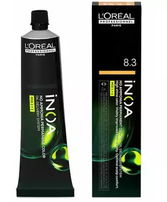 L'Oréal Professionnel Inoa Ammoniakfreies oxidierendes Haarfärbemittel Inoa Farbton #8,3 60g