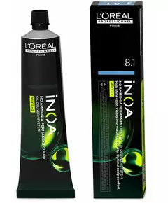 L'Oréal Professionnel Inoa coloration oxydante sans ammoniaque L'Oréal Professionnel Inoa teinte #8,1 60 g