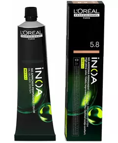 L'Oréal Professionnel Inoa Ammoniakfreie oxidierende Haarfarbe L'Oréal Professionnel Inoa Farbton #5,8 60 g