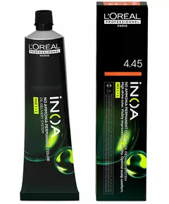 L'Oréal Professionnel Inoa coloration oxydante sans ammoniaque L'Oréal Professionnel Inoa teinte #4,45 60g