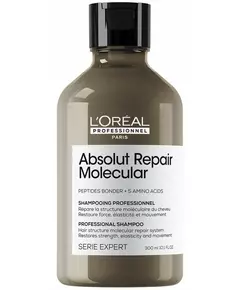 L'Oréal Professionnel Absolut Repair Molekulares professionelles sulfatfreies Shampoo für geschädigtes Haar 300 ml