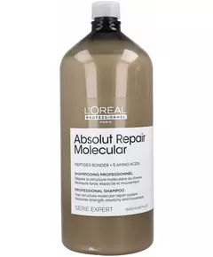 L'Oréal Professionnel Absolut Repair Molecular professionelles sulfatfreies Shampoo für geschädigtes Haar 1500 ml