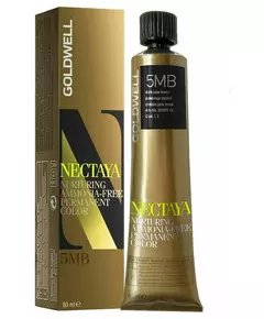 GOLDWELL Nectaya #5MB Dauerhafte Ammoniak-freie Farbe #5MB 60 ml