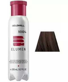 GOLDWELL Elumen #NB@4 200 ml Couleur durable sans oxydation GOLDWELL Elumen #NB@4 200 ml