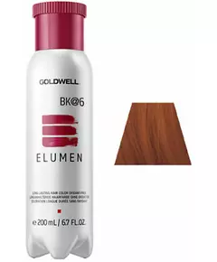 GOLDWELL Elumen #BK@6 200 ml lang anhaltende oxidationsfreie Farbe