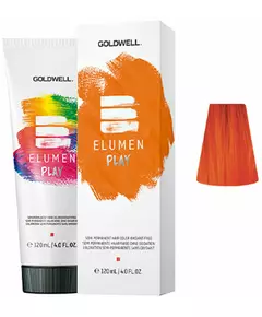 Goldwell Elumen Play Semi-permanente oxidationsmittelfreie Haarfarbe Farbton Orange 120 ml