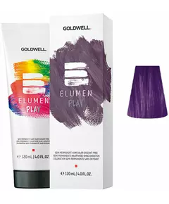 Goldwell Elumen Play Semi-Permanente oxidationsmittelfreie Haarfarbe Violett 120 ml