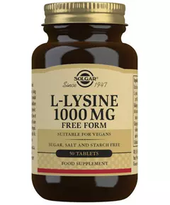 Solgar L-Lysin 1000 mcg 50 Tabletten.