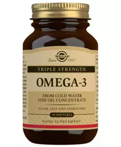 Solgar Omega-3 Dreifach-Konzentration 50 Kapseln