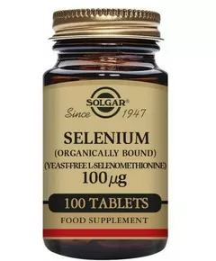 Solgar Selen 100 mcg 100 Tabletten.