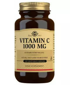 Solgar Vitamin C 1000 mg pflanzliche Kapseln. 250 Stück