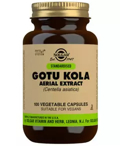 Solgar Centella Asiatica (Gotu Kola) Extrakt 100 pflanzliche Kapseln