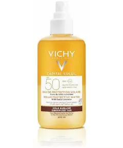 Vichy Idéal Soleil SPF50 SPF50 200 ml Schützendes Wasser zur Verbesserung der Bräune.