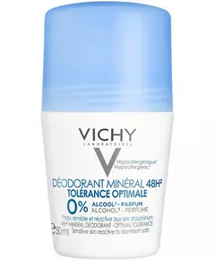 Vichy Mineral Tolérance Optimale Déodorant roll-on 48h 50 ml