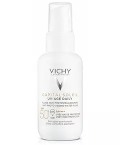 Vichy Capital Soleil Fluide Eau Quotidienne UV-Age SPF50+ 40 ml