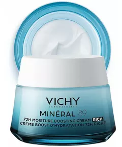 Vichy Mineral 89 Crème hydratante riche 72 heures 50 ml