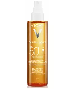 Vichy Capital Soleil Cell Protect Unsichtbares Öl Spray SPF50 200 ml